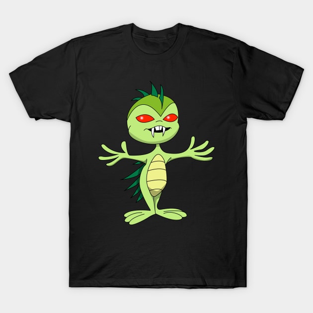 Chupacabra T-Shirt by Wickedcartoons